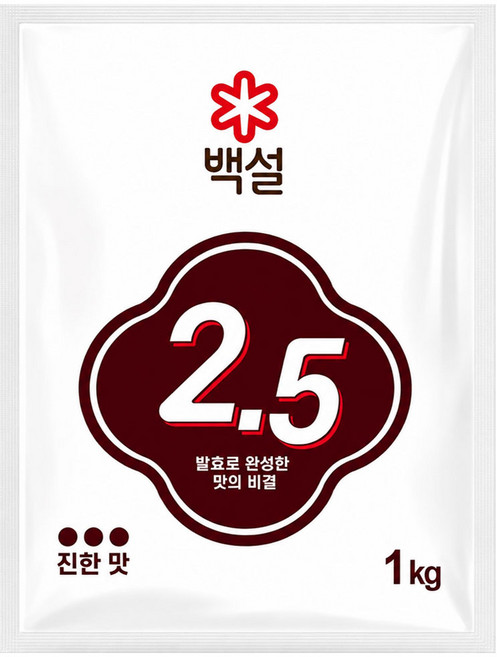 CJ/제일제당/백설 2.5 1kg, 1개