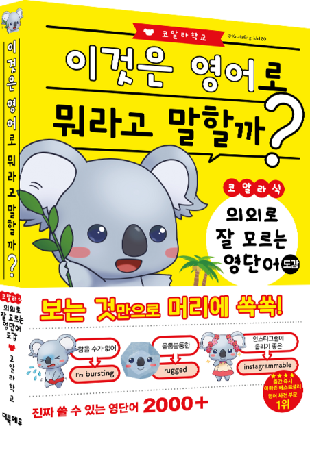 코알라식 영어 뉘앙스 도감, 의외로 잘 모르는 영단어 도감, 더북에듀