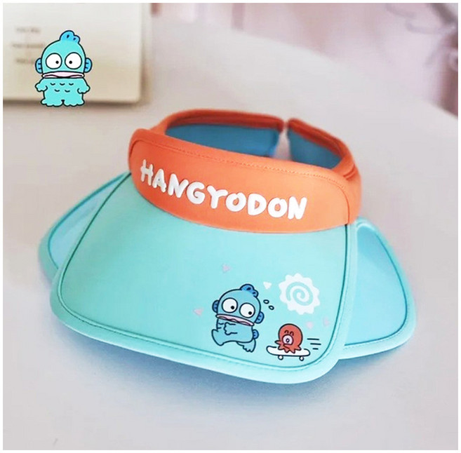 햇빛을 좀 더 넓게 차단해주는 한교동 챙 확장형 썬바이저 모자 귀여운 썬캡