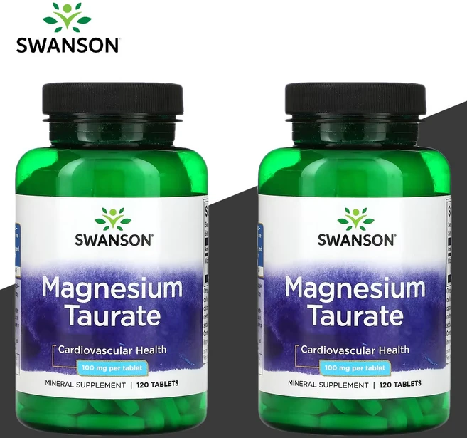 스완슨 Swanson 마그네슘 타우레이트 Magnesium Taurate 120정 2개 - 쿠팡