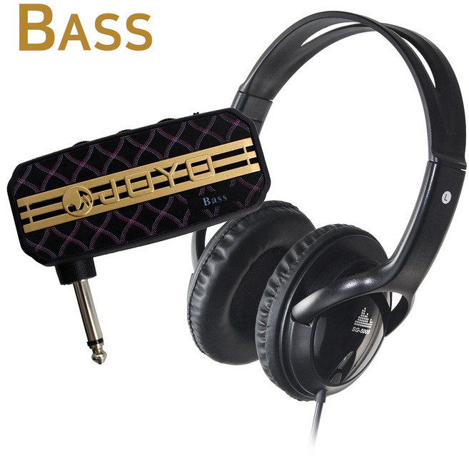 조요 베이스기타 헤드폰앰프+헤드폰 세트, SG5000, 1개