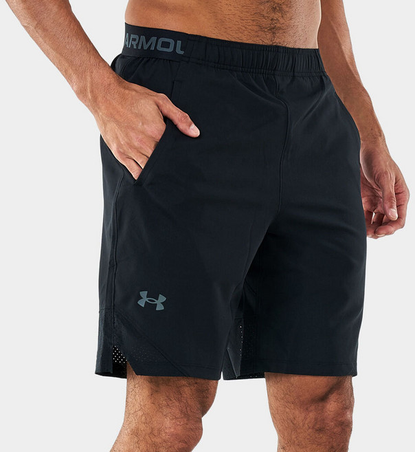 언더아머 남성 반바지 블랙 트레이닝 런닝 달리기 쇼츠 우븐 하프팬츠 헬스 스포츠바지 운동복 5부바지