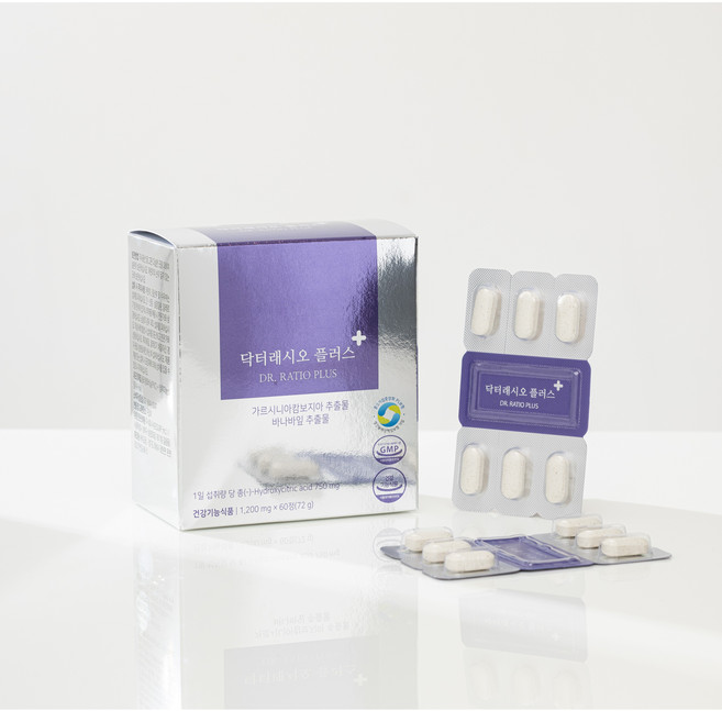 닥터래시오 플러스+ 다이어트프로젝트 1개월 다이어트보조제 컷팅제 체지방감소, 1개, 60정