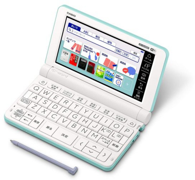 카시오 계산기 XD-SX4800GN 전자 사전 EX-word XD-SX4800 220 콘텐츠 고등학생