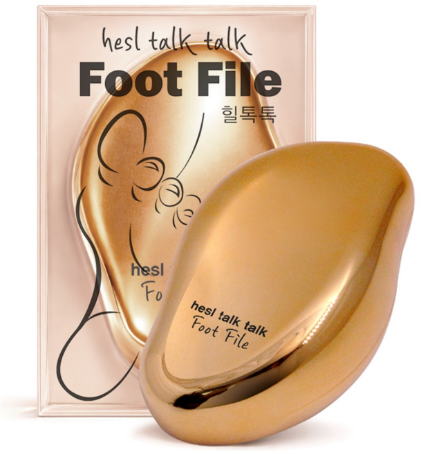 힐톡톡 발각질제거기 풋파일 로즈골드 스톤, 74g, 1개, 1개입
