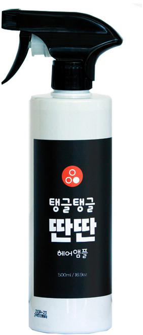 탱글탱글딴딴 극손상 단백질 헤어앰플 (고농축 PPT 뿌리는 단백질 미스트), 1개, 500ml