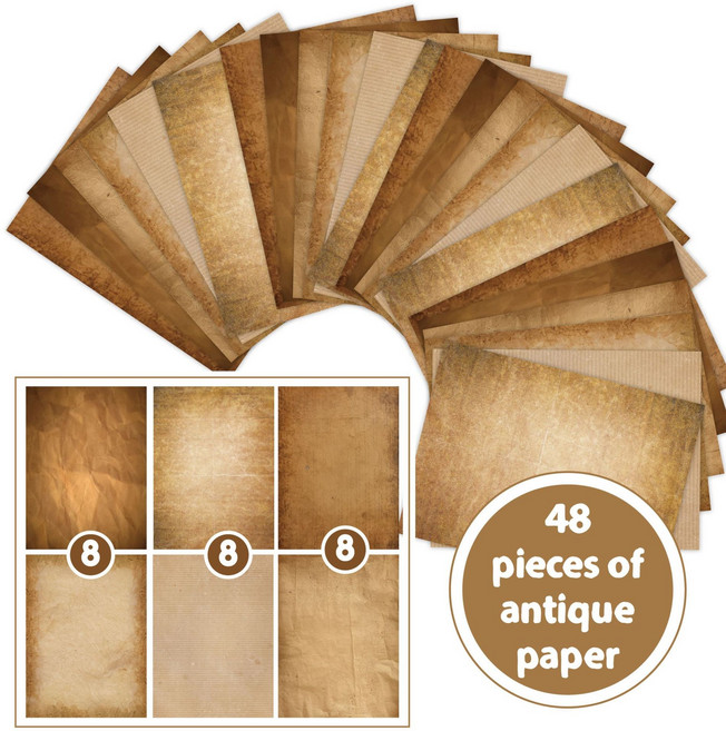 루미노즈 빈티지 다이어리 프린트 용지, 클래식 빈티지 용지