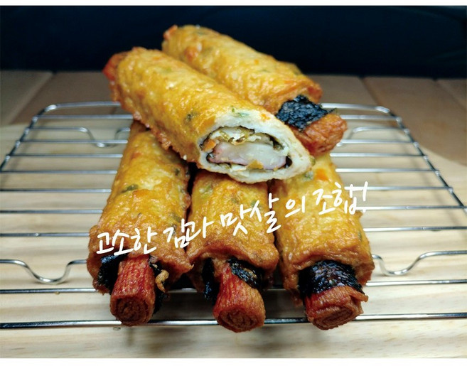 동그랑프리미엄수제핫바 김맛살(125g x 4개입) 우리 가족 사이좋게 한 개씩, 4개, 125g