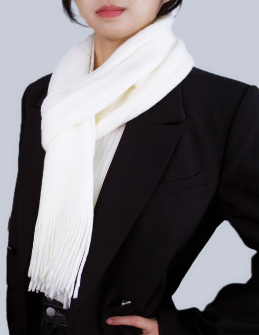 윤블루 남여공용 부드러운 베이직 머플러 목도리