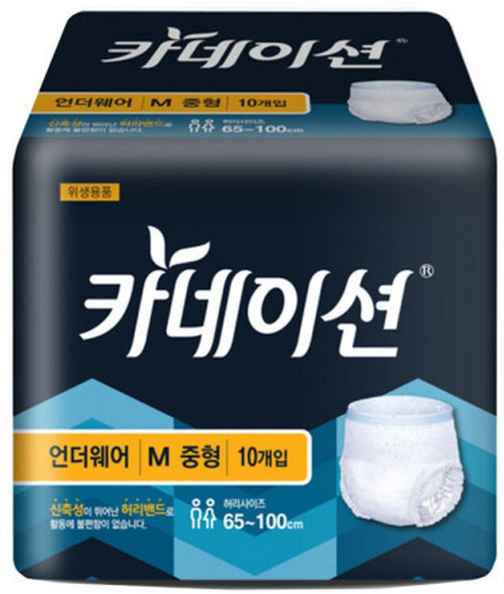 언더웨어 M (중형) 10개입X 4팩, 중형, 10개입, 4박스