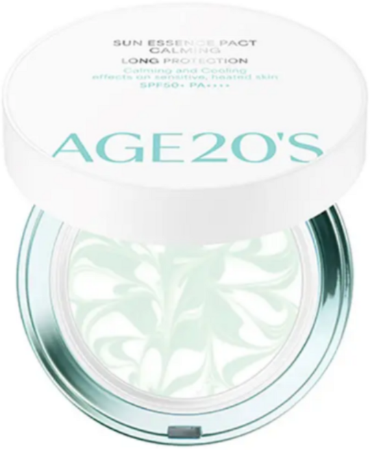 AGE20S 선 에센스 팩트 무기자차 카밍 기획 (본품+리필), 1개, 12.5g