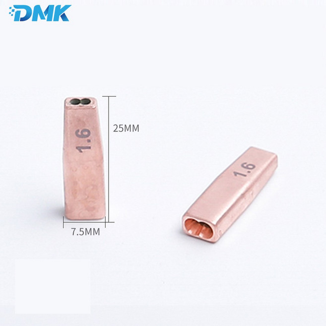 AU3TECH M16 용접 구리 가이드 HW980 더블 HW960 HW970 핸드헬드 건 와이어 깍지 SAS, Feed 2Wires 1 6