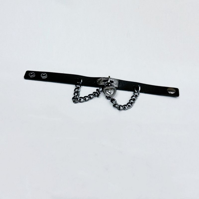 20CM인형옷 아이돌 인형옷 15cm 구두 선글라스 솜뭉치, A.20cm, 58.블랙하트초커, 1개