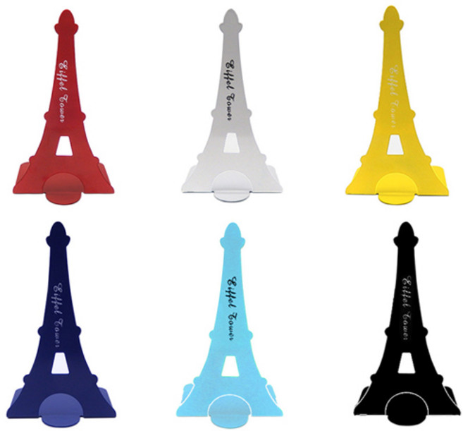 블루마토 디자인 북엔드5 [에펠탑] 2개세트 색상랜덤