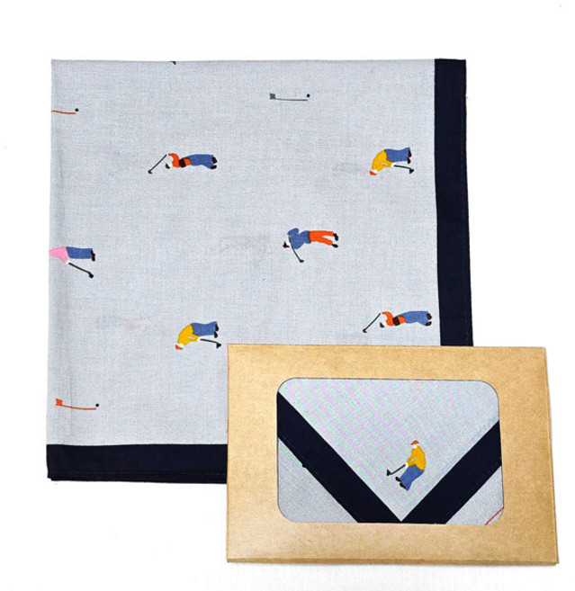 남성 데일리 손수건 순면 100% 개별 케이스 선물 포장 정사각 면 남자 매너 손수건 국내 제작