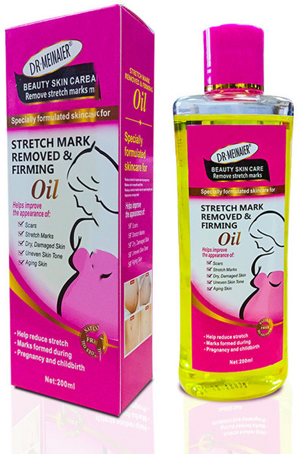 DR. MEINAIER 妊辰紋精油淡化細紋孕婦油, 1個, 妊辰紋油200ml