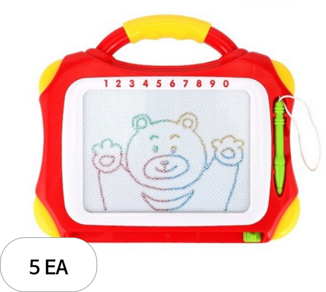 캐스비 미니 4색 자석그림판, 랜덤 발송, 5개