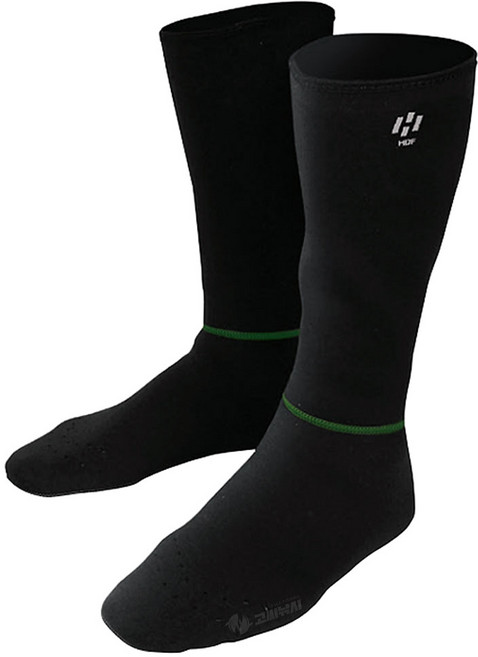 HDF 네오프렌 방한 버선 겨울 낚시장화 내피 덧신 HB-350, 240, 블랙