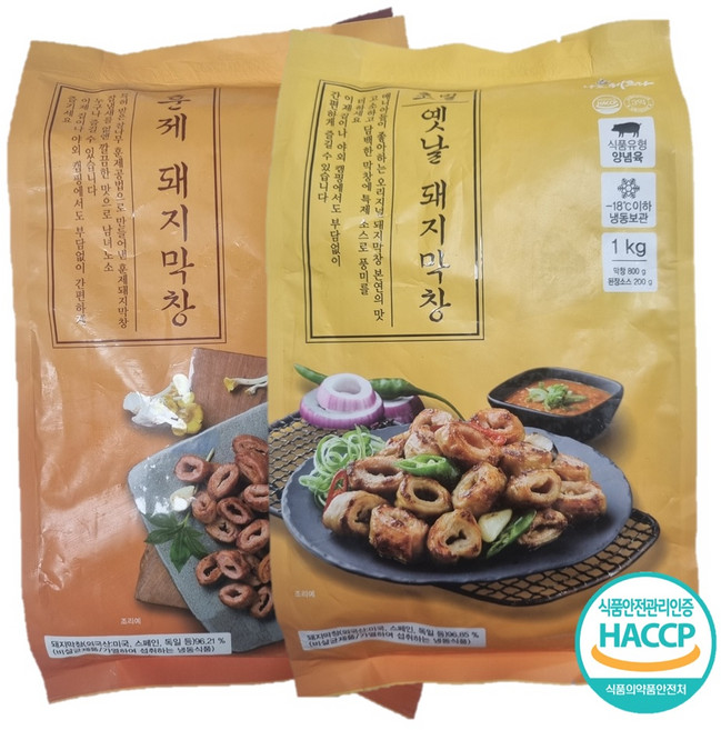 (무료배송) 달구지푸드 달구지 대용량 초벌/훈제 돼지막창 1kg (막창 800g+소스 200g), 1개