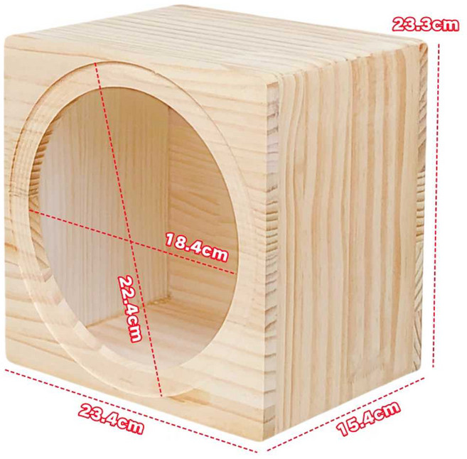 나무 스피커통 제작 스피커 만들기 통 사운드 커스텀 우퍼박스 서브 박스 상자, 상세페이지 참고, 1. 8인치+망