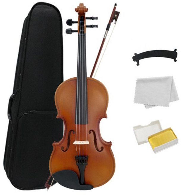 삼익악기 입문용 루나 바이올린 1/4 케이스 포함 + 구성품 5종, 삼익/바이올린 Luna 루나_삼익악기입문, DARK MIXED COLOUR, 1개