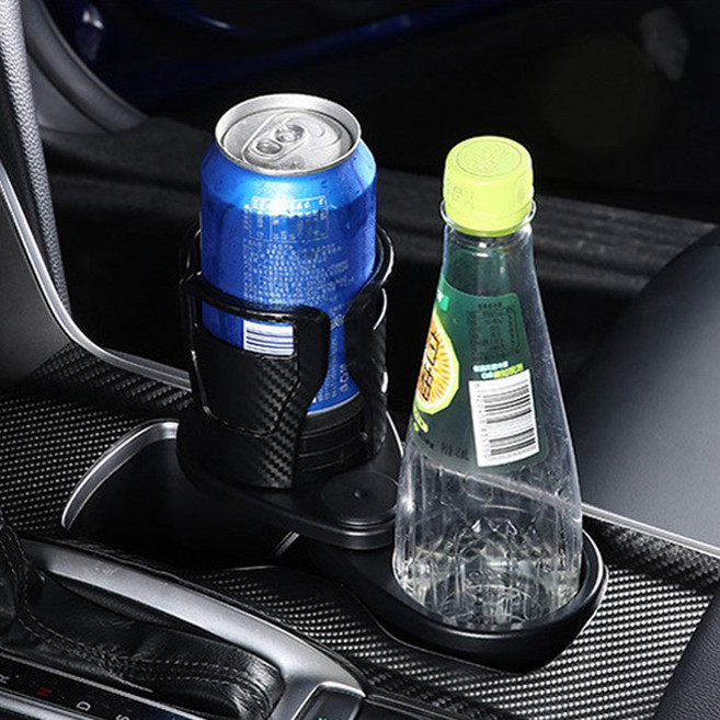 YMB 차량용컵홀더 멀티컵홀더 컵홀더 자동차컵홀더 컵거치대 와이드 컵홀더, 블랙, 1개