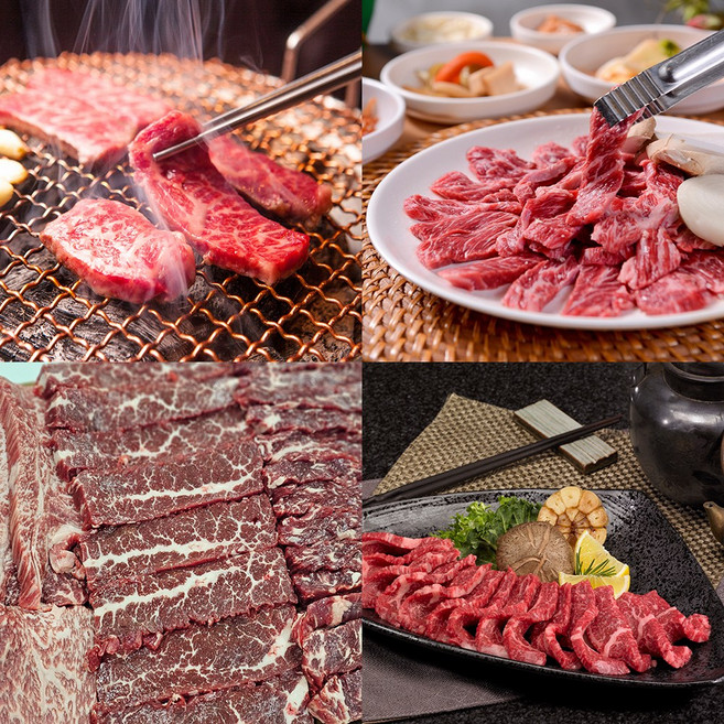 한우 투뿔 소고기 특수부위 구이용 세트 업진살 설깃살 설도 보섭살 삼각살 치마살, 총800g (설깃살+설도살), 1세트