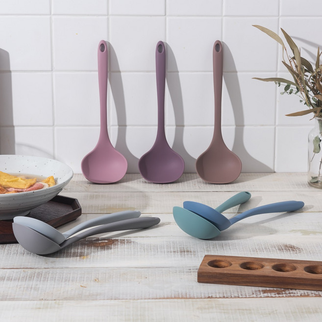 실리콘 테이블 요리국자, 실리콘 요리국자 (모던그레이), 1개