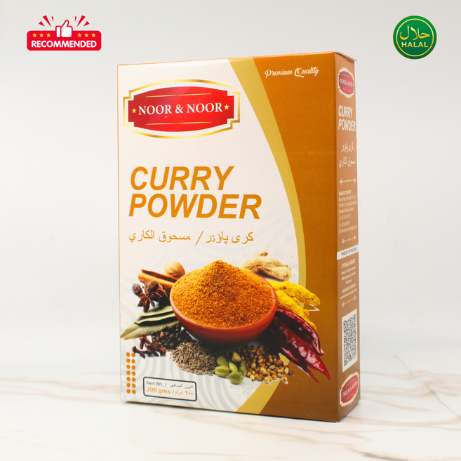 Premium Curry Powder Awesome Blend of Spices for Rich Flavor Pakistan 프리미엄 커리 파우더 풍부한 맛을 위한 정통 향신료, 1개, 200g