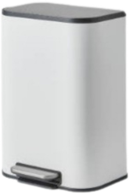 한샘 시그니처 페달휴지통 12L 한샘온라인, 12L(화이트)(A), 화이트