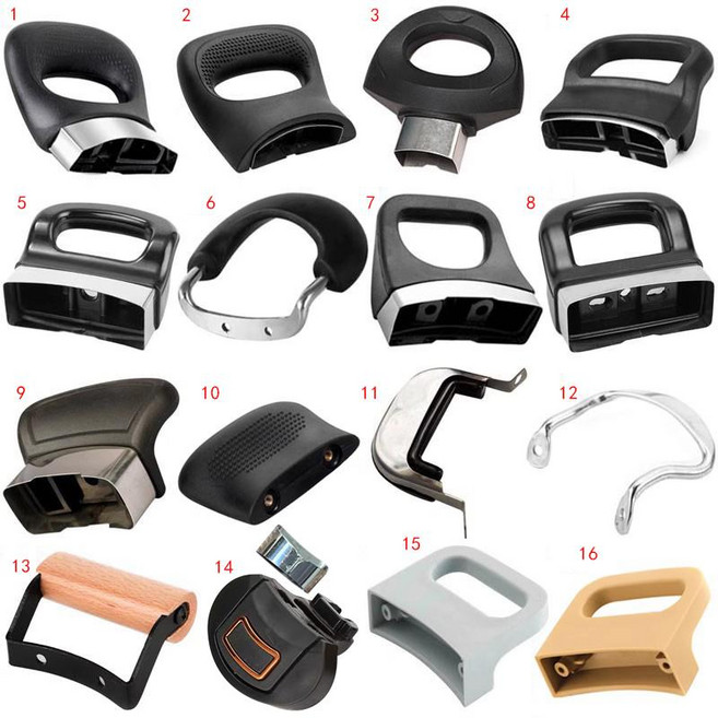 부품 냄비손잡이 사이드 손잡이 교체용 교체 옆 핸들 세트, 1번 (2개), 1개