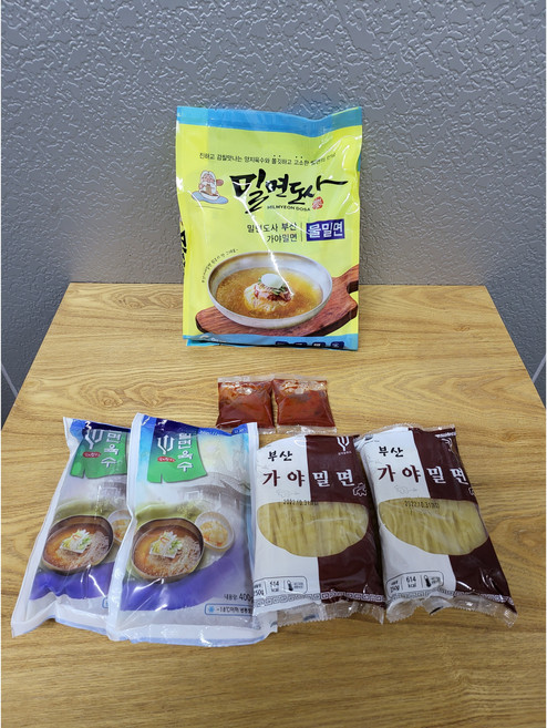 부산밀면 맛집 전통 가야밀면 밀면도사 물밀면 (2인분), 1개, 1.35kg
