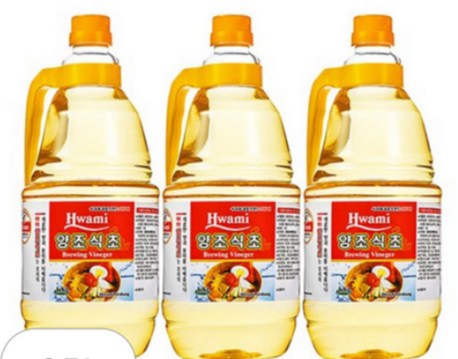 화미 양조식초, 1.8L, 4개