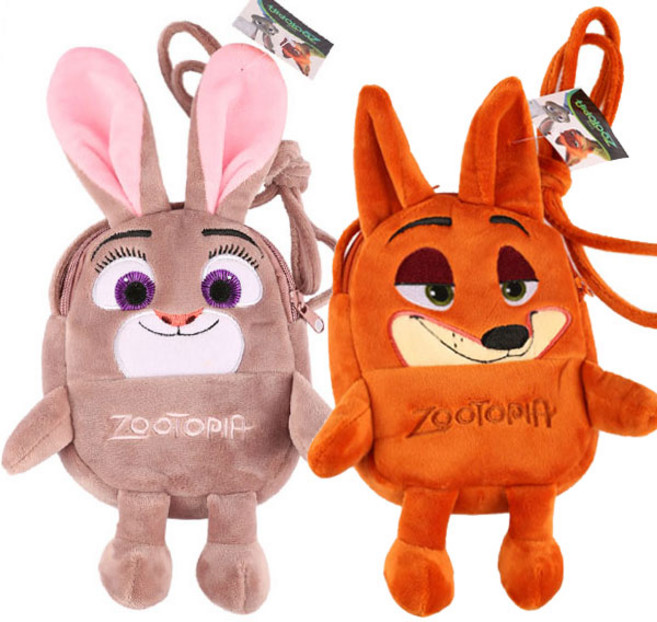 디즈니 주토피아 주디 닉 파우치 가방 크로스백