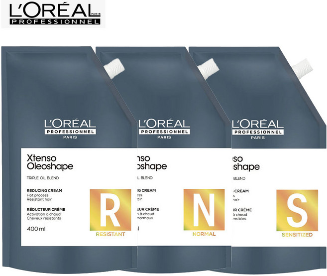 엑스텐소 로레알 엑스텐소 매직스트레이트크림 중화-크림 400ml, 1개, 1R 저항성 모발용