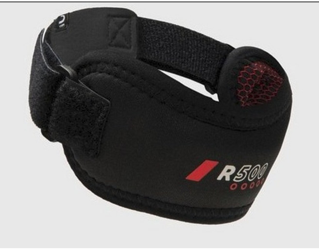 104665 무릎보호대 데카트론 타막 R500 무릎 스트랩 러닝 운동, 한 사이즈, 블랙 싱글 팩, 1개