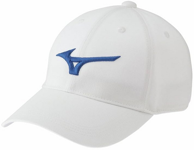 [미즈노] 골프 캡 RB 로고 투어 캡 E2MWCA07 남성 화이트 × 블루