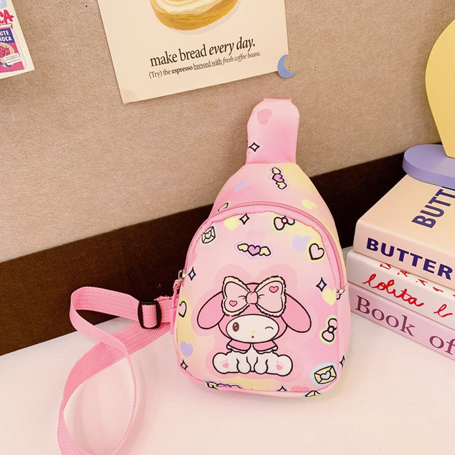 산리오 오로라 캐릭터 유아 미니 슬링백 어린이 크로스백