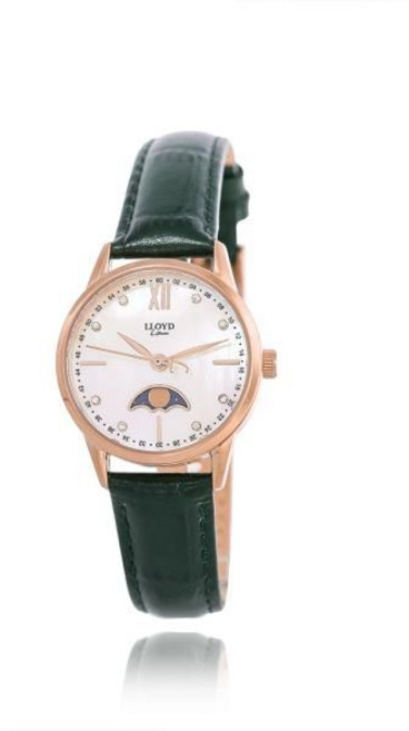 로이드 NC02 문페이즈 자개 가죽시계 LL2M20912CGM