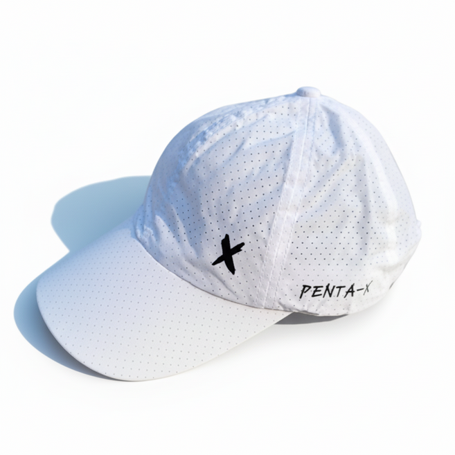 펜타엑스 메쉬캡 커플 모자 워터파크 물놀이 조깅 등산, 화이트, 1개