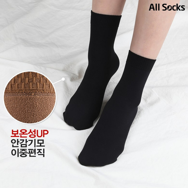 올삭스 기모 테리 판타롱4족&삭스6족 겨울기모 양말세트