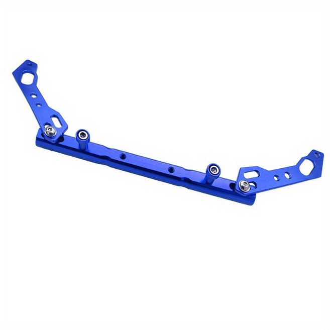 데일리쇼핑 오토바이 핸들바 크로스바 핸들 가로바 봉지걸이 거치대 마운트, 블루, 1세트