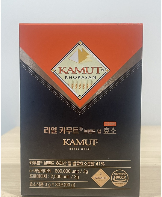 [TV홈쇼핑정품 인포벨]소화효소 폭탄 이용식의 카무트 효소왕 곡물 발효 효소 분말 정품 호라산밀 혈당 당뇨, 1개, 90g