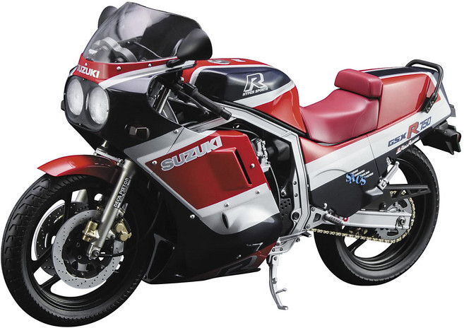 (Hasegawa) 112 GSX-R750 (G) (GR71G) 21741 하세가와 스즈키 레드 블루 컬러 플라스틱