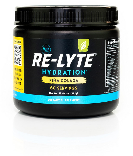 피나 콜라다 REDMOND 리-라이트 수분 전해질 믹스 파우더 (피 REDMOND Re-Lyte Hydration Electrolyte Powder Mix (Pina Colada, Pina Colada, 60.0 Servings (Pack of 1), 1개, 348g