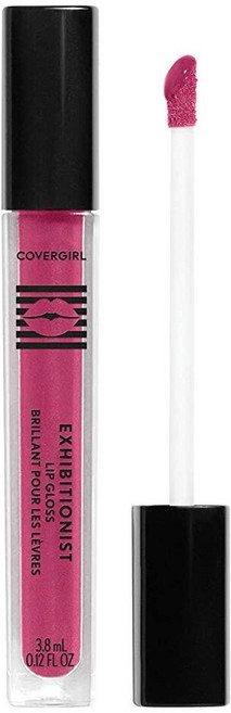 COVERGIRL Exhibitionist 립글로스 쇼트 체인지 하이글로시 크림 2.9ml(0.99액량 온스) 립글로스 샤이니 립글로스 핑크 립글로스 모이스처라이, GURRRLLL
