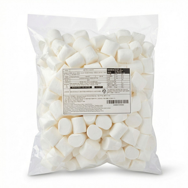 말랑 빅 마시멜로우, 1kg, 1개
