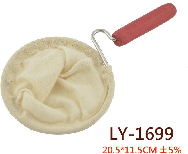 LY-1699/LY-1743 咖啡濾網組 咖啡濾布 泡咖啡專用, 1個, 大