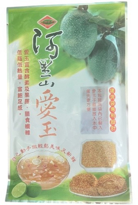 阿里山天然愛玉子（每包附棉質搓揉袋）, 1個, 阿里山愛玉(1入裝)免倒入搓揉袋, 32g