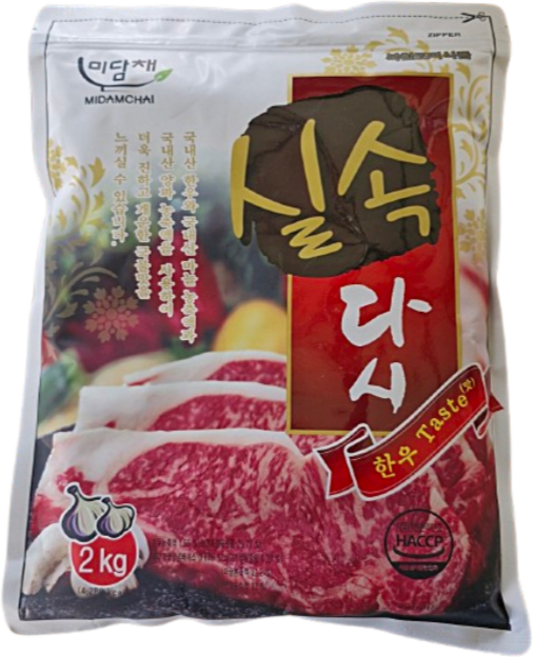 미담채 실속 다시다, 6개, 2kg